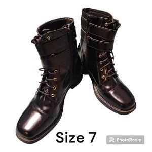 ASOS Black Leather Boots